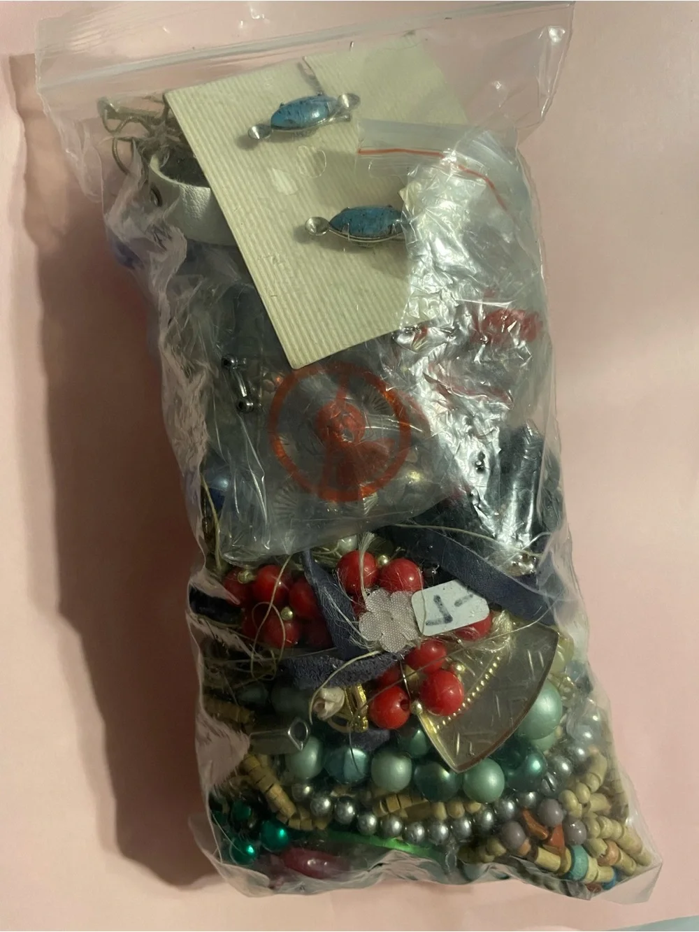 Damaged Vintage to Modern Jewelry Parts Lot #8533 ☝️BEST PRICE - Picture 1 of 4